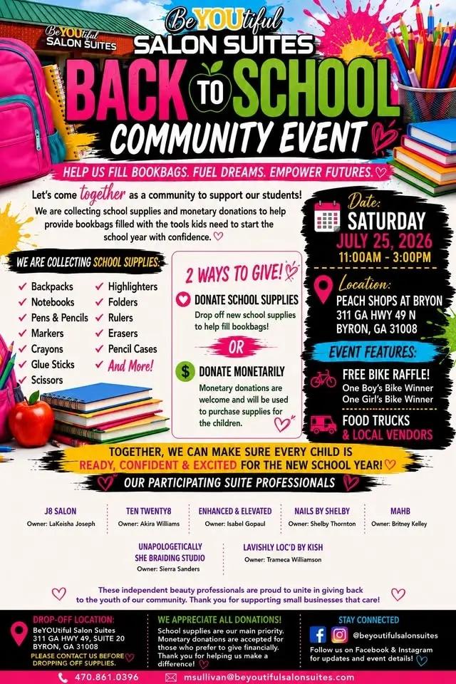 Back to School Community Event