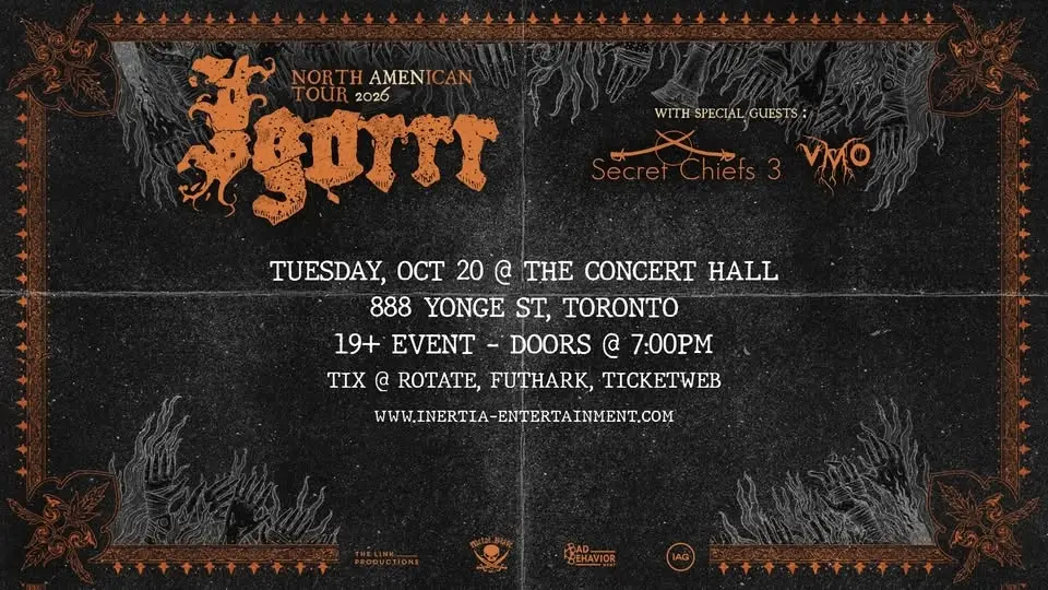 Igorrr, Secret Chiefs 3 & VMO (Violent Magic Orchestra)
