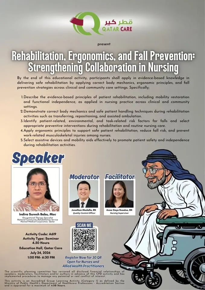 Rehabilitation, Ergonomics, and Fall Prevention: Strengthening Collaboration in Nursing.