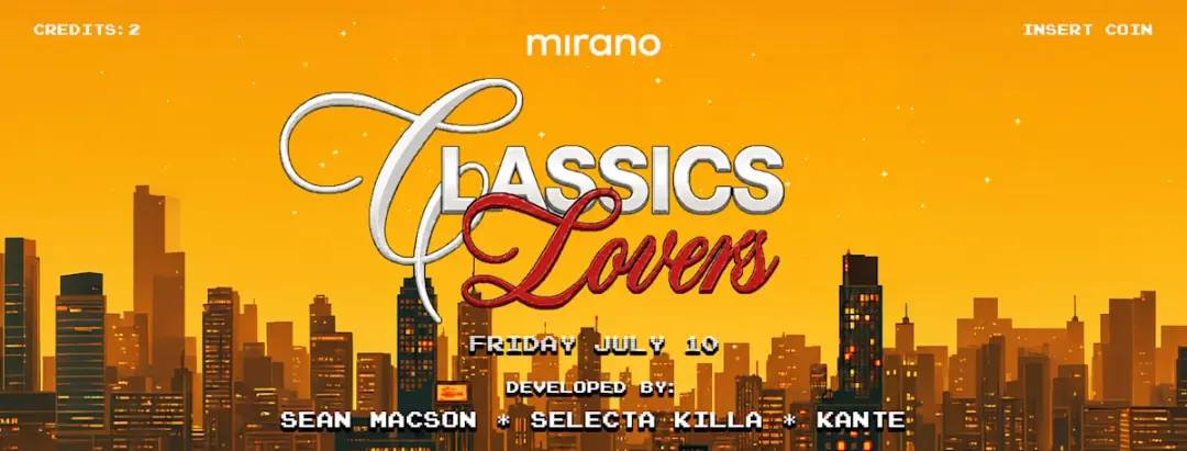 Classics Lovers - Sean Macson & Selecta And Kante