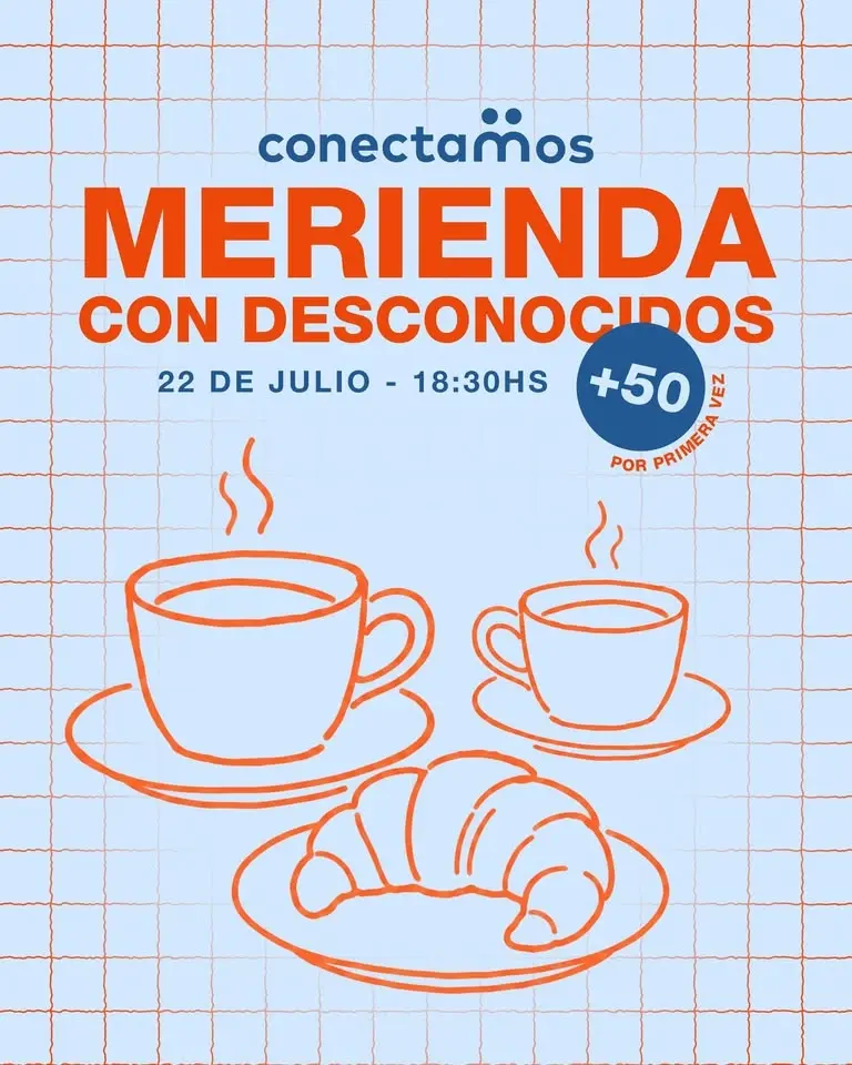 Merienda +50 con desconocidos!