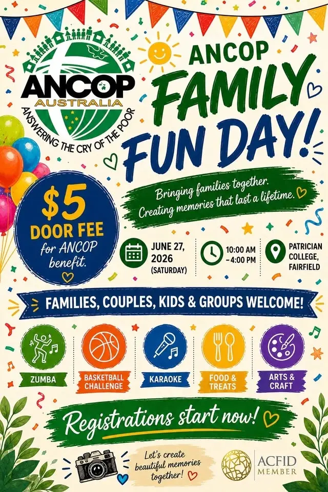 Family Fun Day: ANCOP Fundraiser (NSW SSE) 