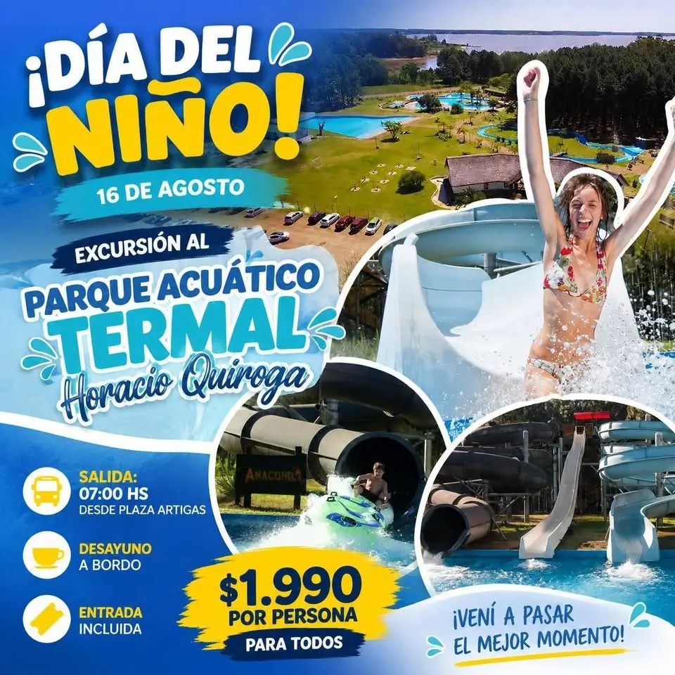 Excursión al parque acuático de salto 