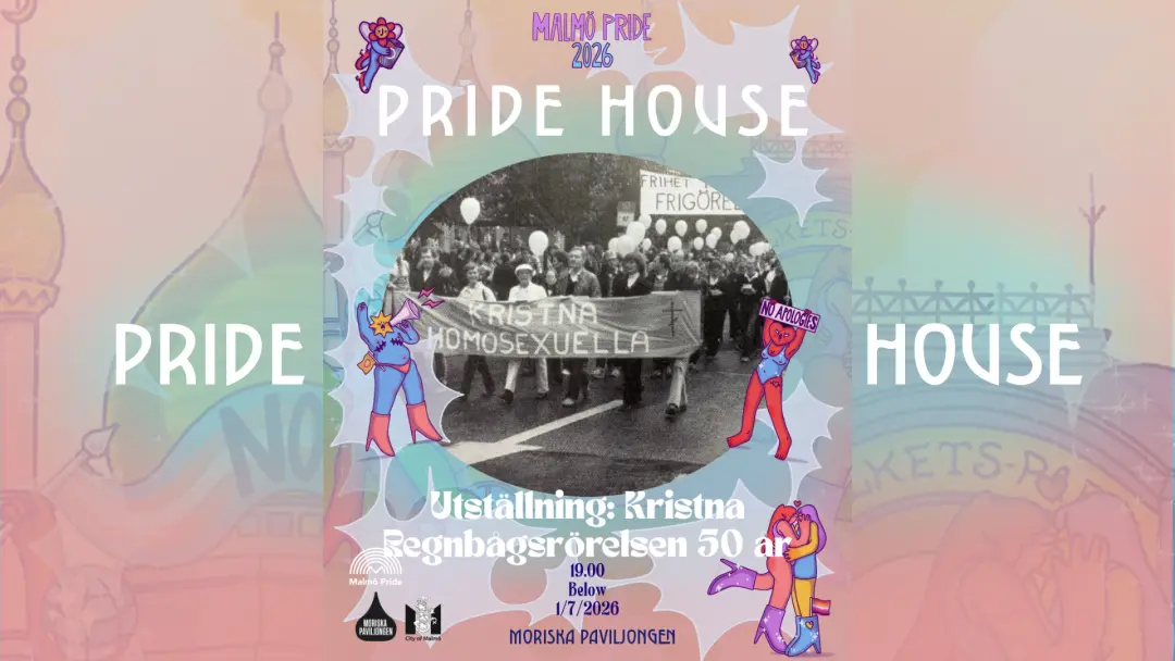 PRIDE HOUSE: UTSTÄLLNING: Kristna Regnbågsrörelsen 50 år
