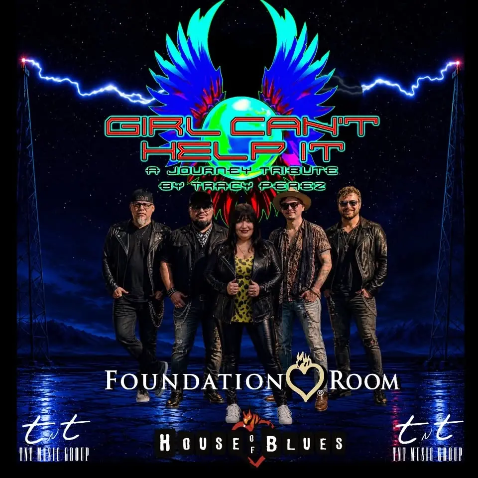 Girl Can’t Help It Journey Tribute by Tracy Perez at Foundation Room House of Blues
