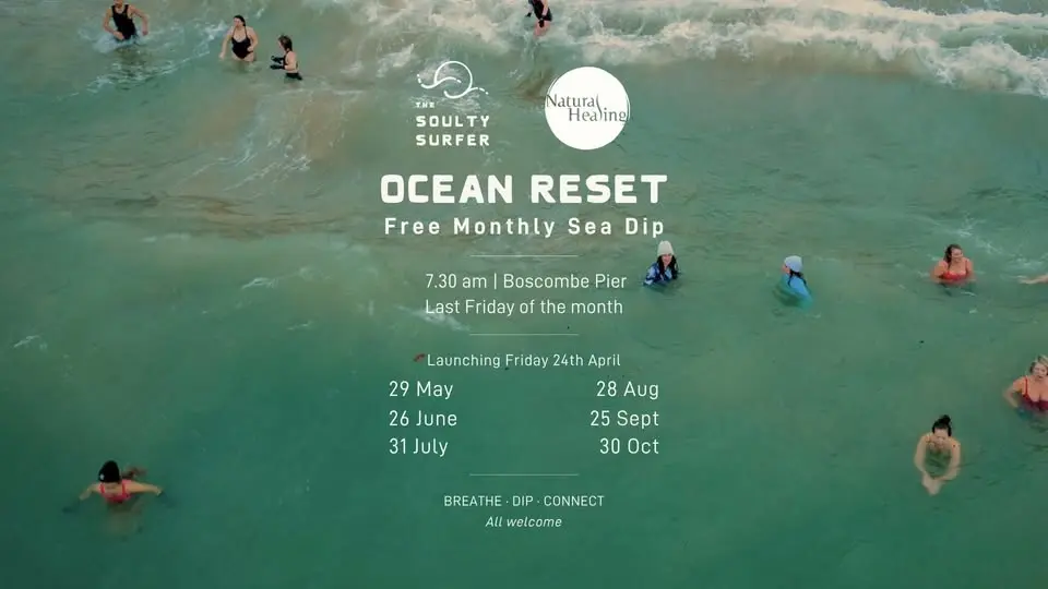 OCEAN RESET: FREE MONTHLY COMMUNITY SEA DIP