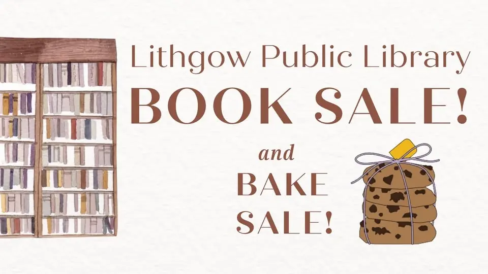 Book Sale and Bake Sale!