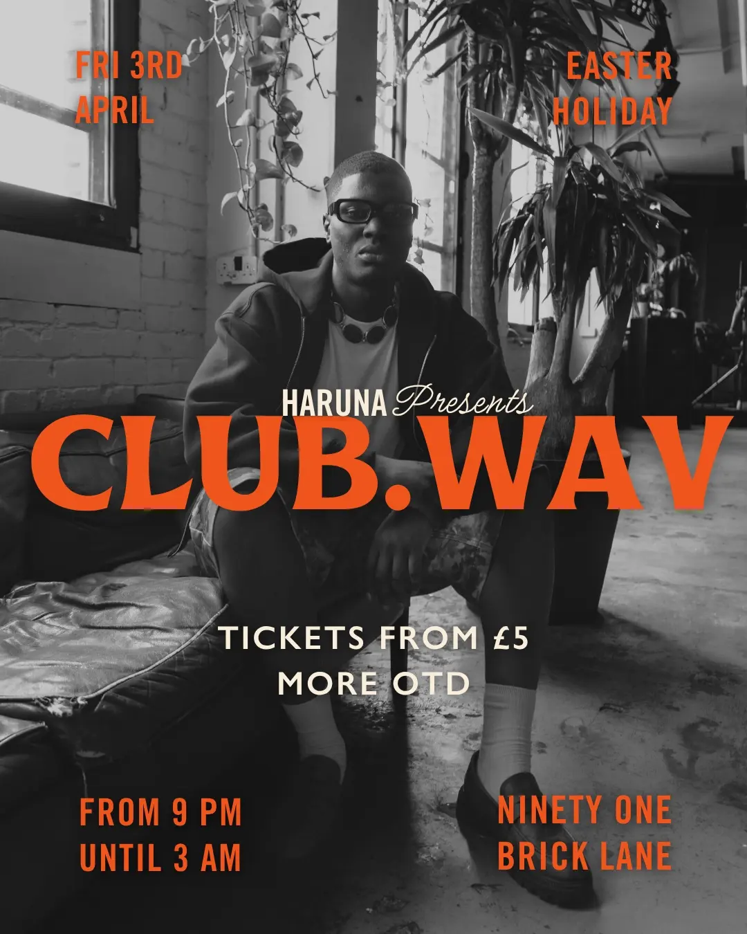 [CANCELLED] Easter Weekender: Club.Wav by HARUNA