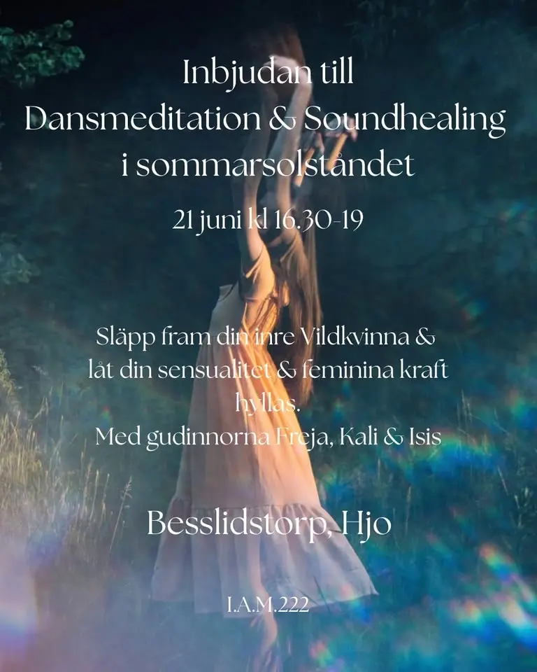 Sommarsolstånd med VILDKVINNAN