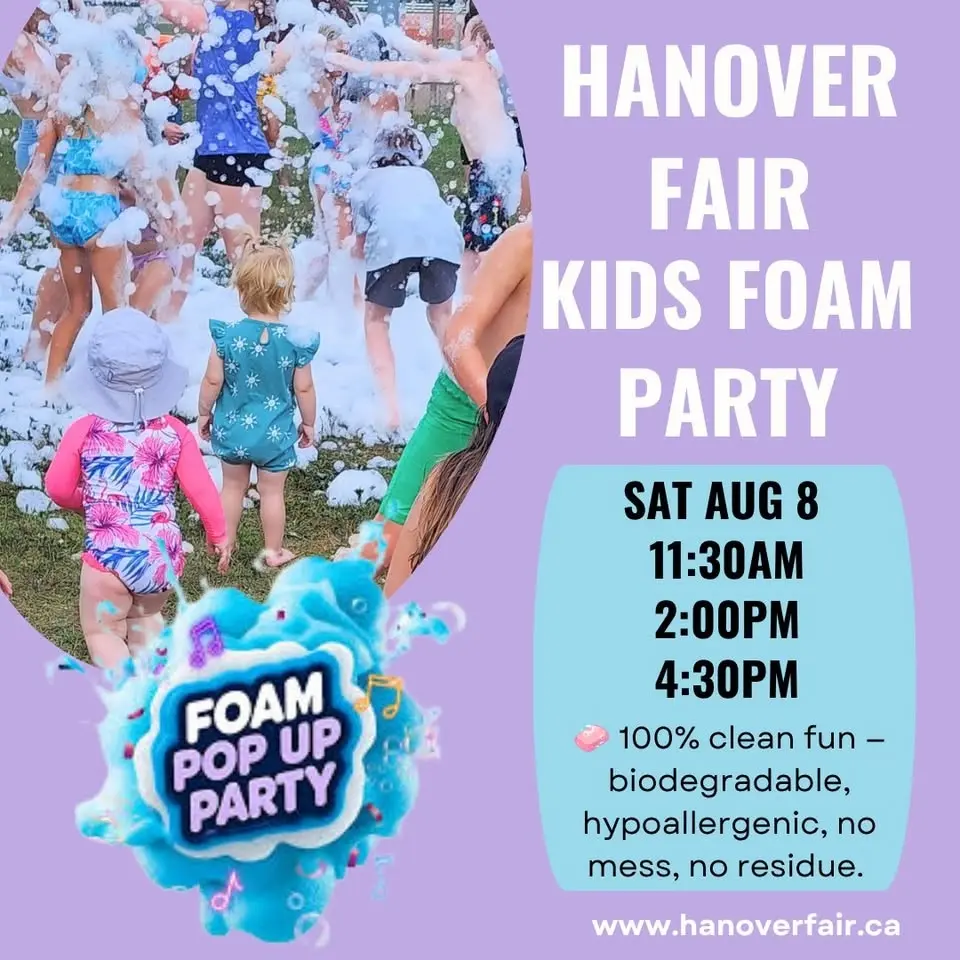 Hanover Fair Kids Foam Pop Up Party