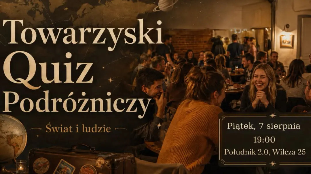 🌍 Towarzyski Quiz Podróżniczy 🧭