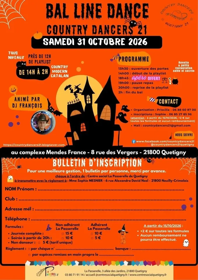 Bal Line Dance annuel des CD21