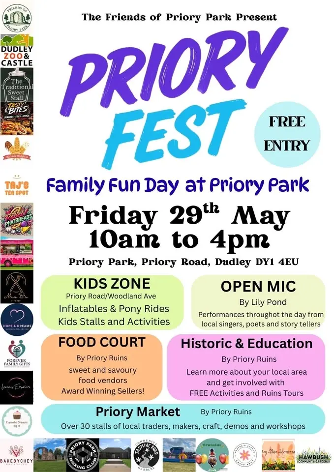 Priory Fest 26 Family Fun Day