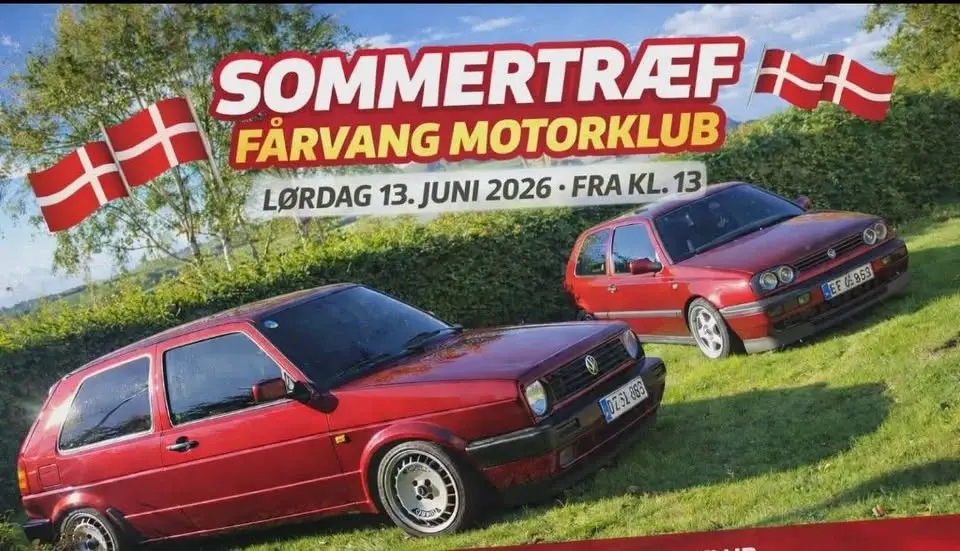 Sommerfest & Træf – Fårvang Motorklub 😎