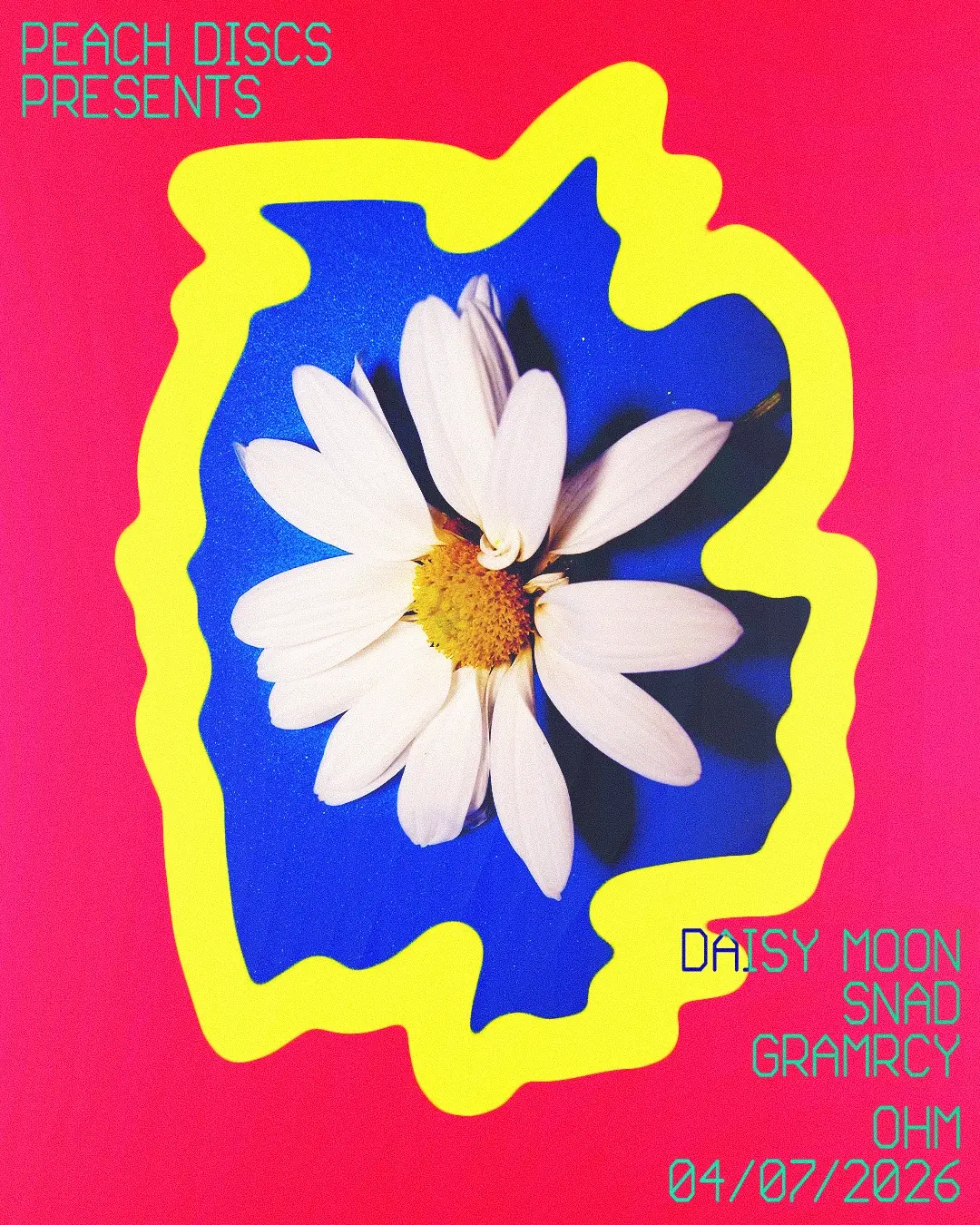 Peach Discs presents: Daisy Moon, Snad & Gramrcy
