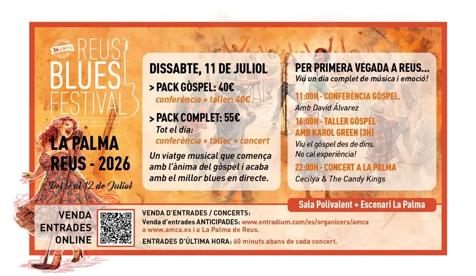 11 de Juliol Gòspel + Concert Cecilya & The Candy Kings
