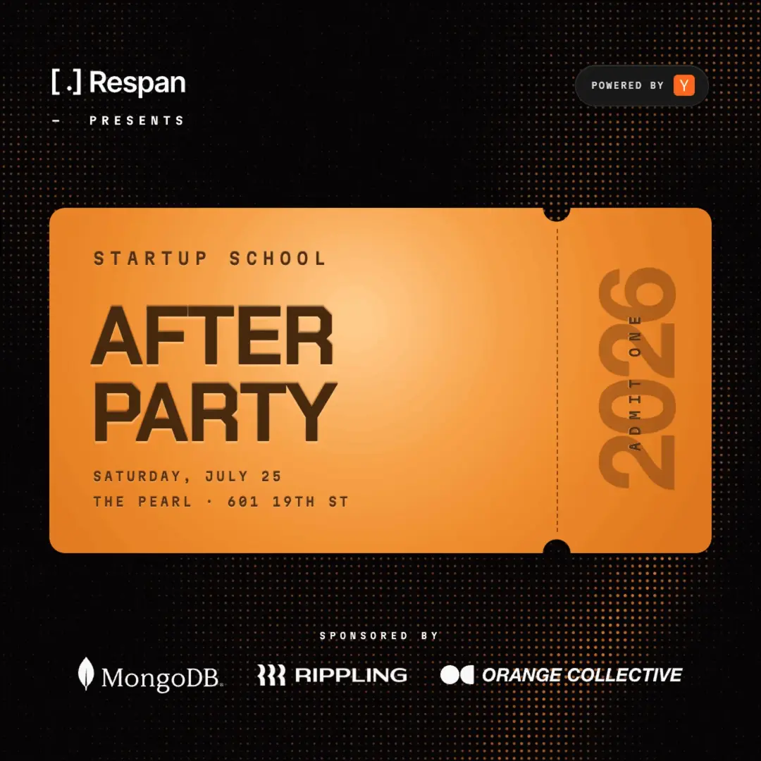 YC Startup School After Party - Respan