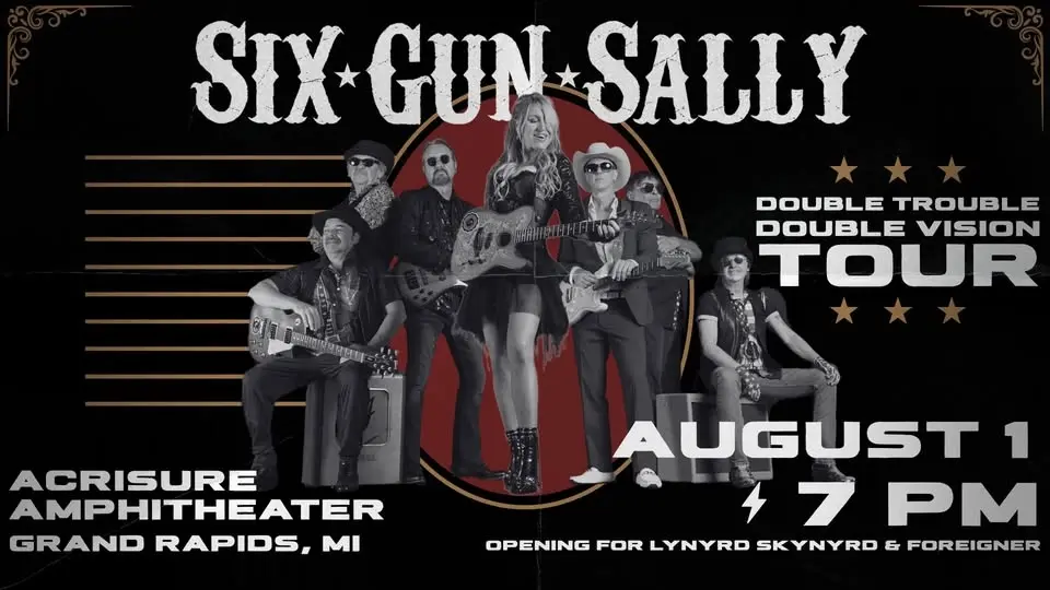 Six Gun Sally LIVE on the Double Trouble Double Vision Tour