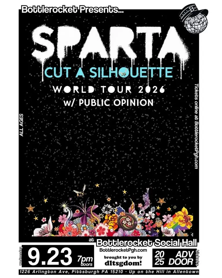 Sparta w/ Public Opinion at Bottlerocket Social Hall