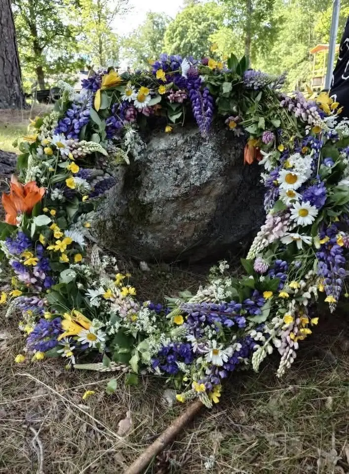 Midsommarfirande vid Sunnäs Bygdegård