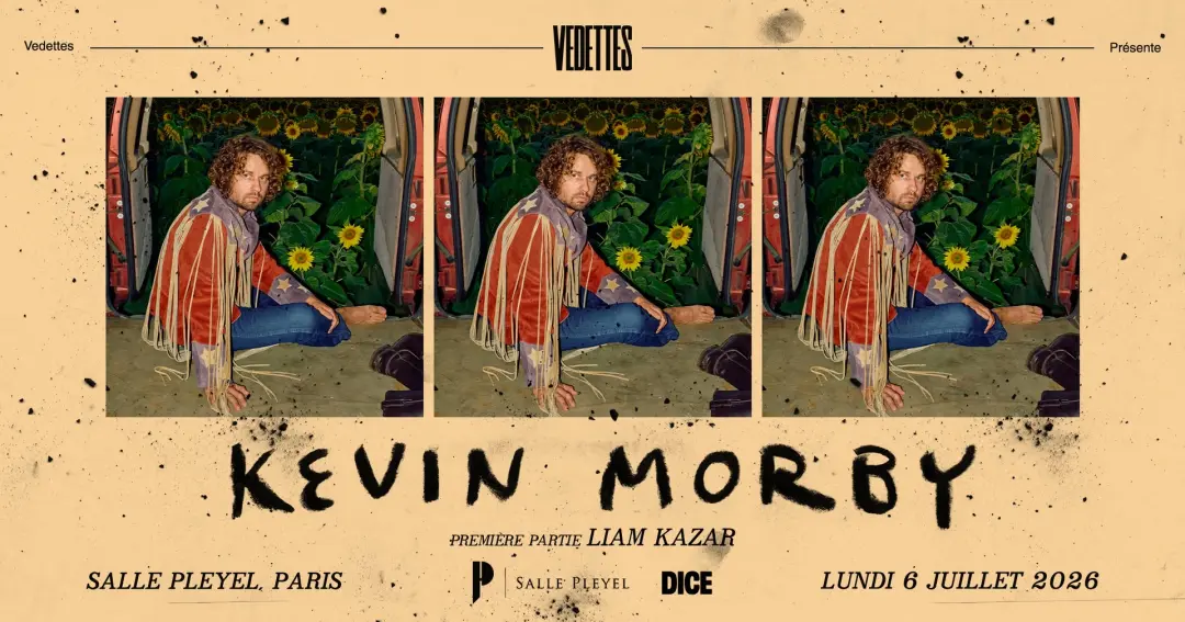 KEVIN MORBY + LIAM KAZAR | Salle Pleyel, paris