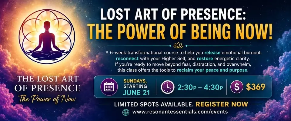Lost Art of Presence: The Power of Being Now!