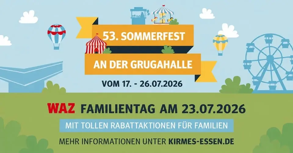 WAZ - Familientag - Sommerfest an der Grugahalle