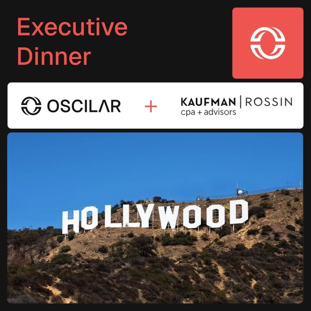 Exec Dinner w/ Oscilar & Kaufman Rossin at ACAMS SoCal