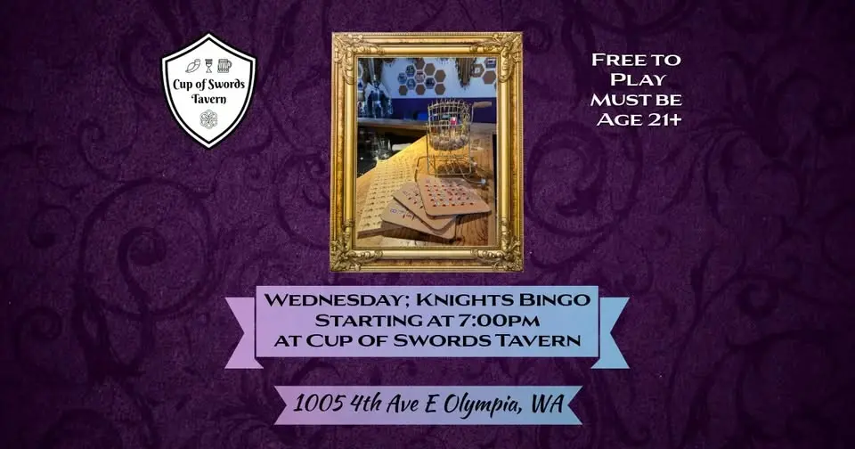 Wednesday: Knights BINGO