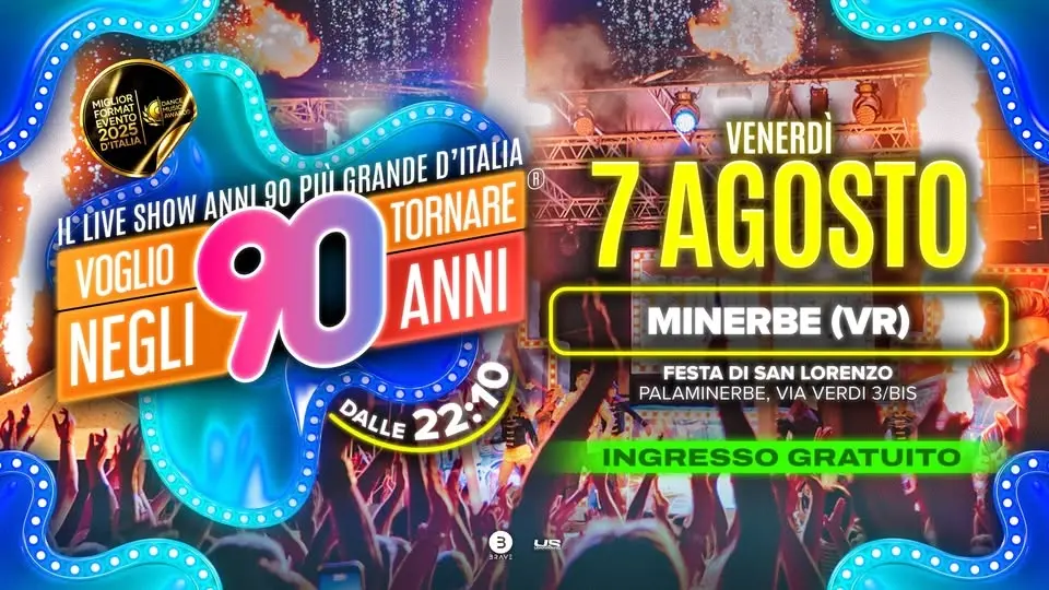 Voglio Tornare Negli Anni 90 ® • Minerbe (VR) 
