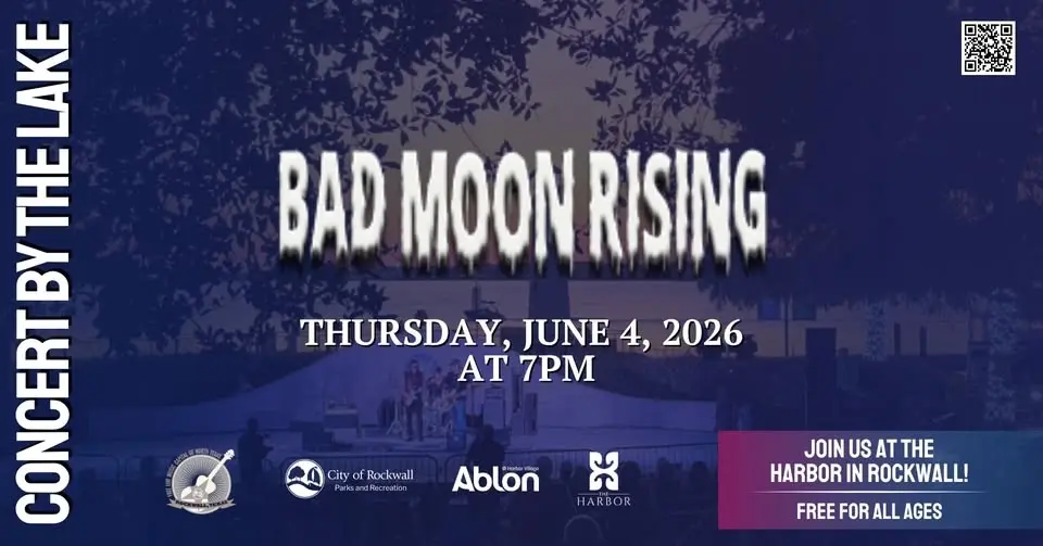 Concert by the Lake - Bad Moon Rising