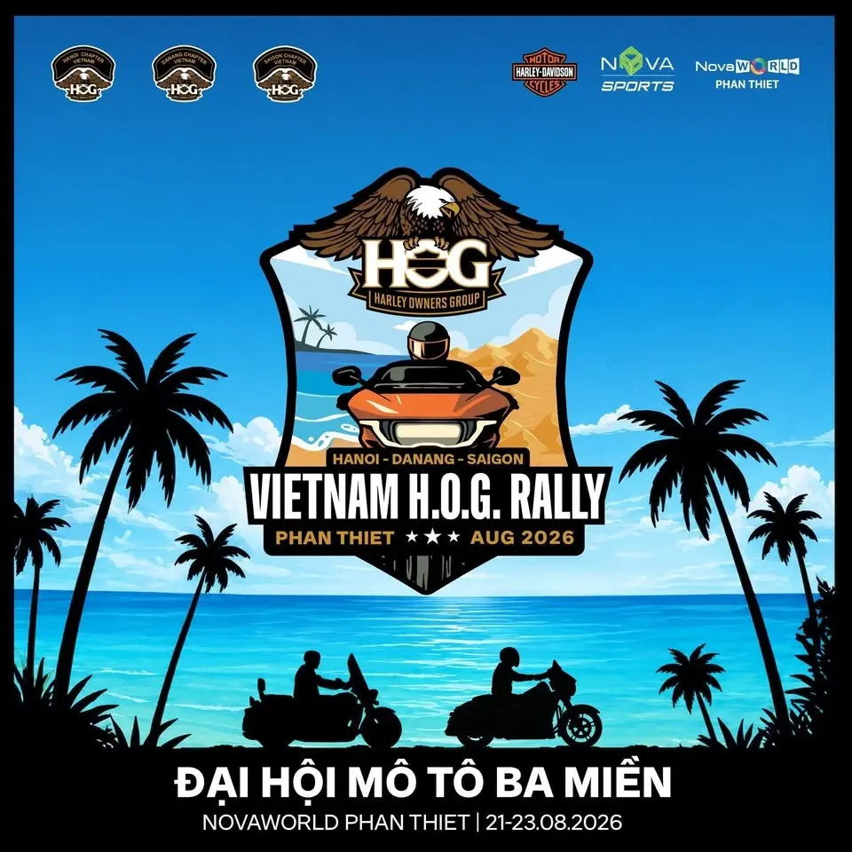 Vietnam H.O.G. Rally 2026 | Phan Thiết | 21-23.08