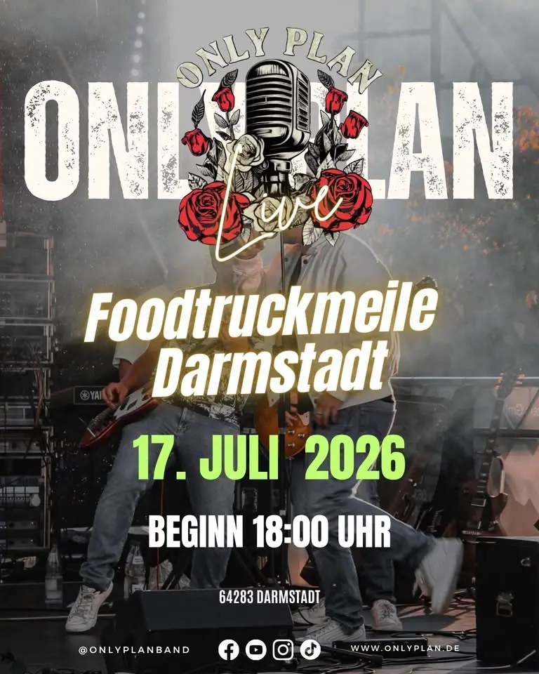 Only Plan live | Foodtruckmeile Darmstadt