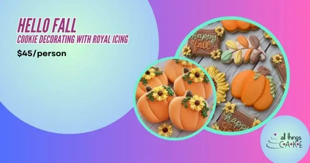 Hello Fall Cookie Decorating Class