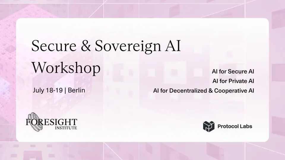 Secure & Sovereign AI Workshop