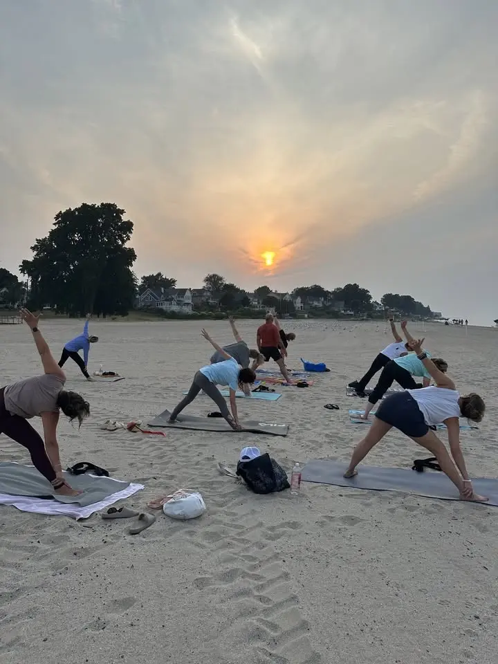 Beach Yoga