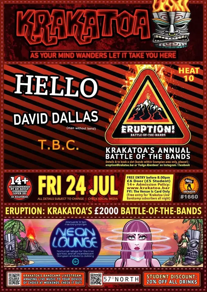 Eruption BOTB - Heat 10 - HELLO + DAVID DALLAS + TBC