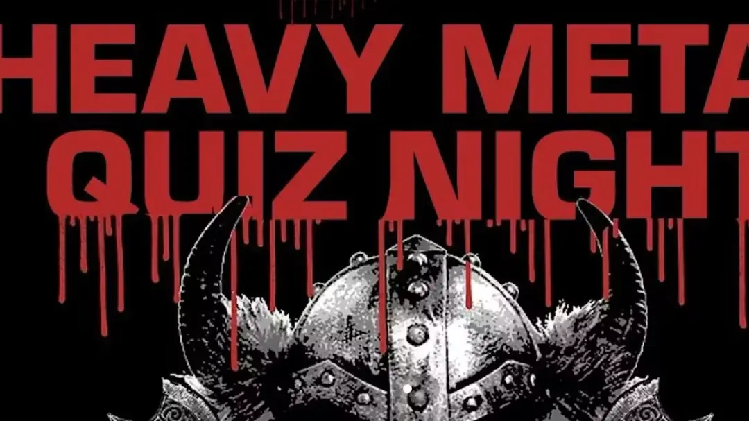 Heavy Metal / Thrash Metal Quiz Night m. 6 glas vin