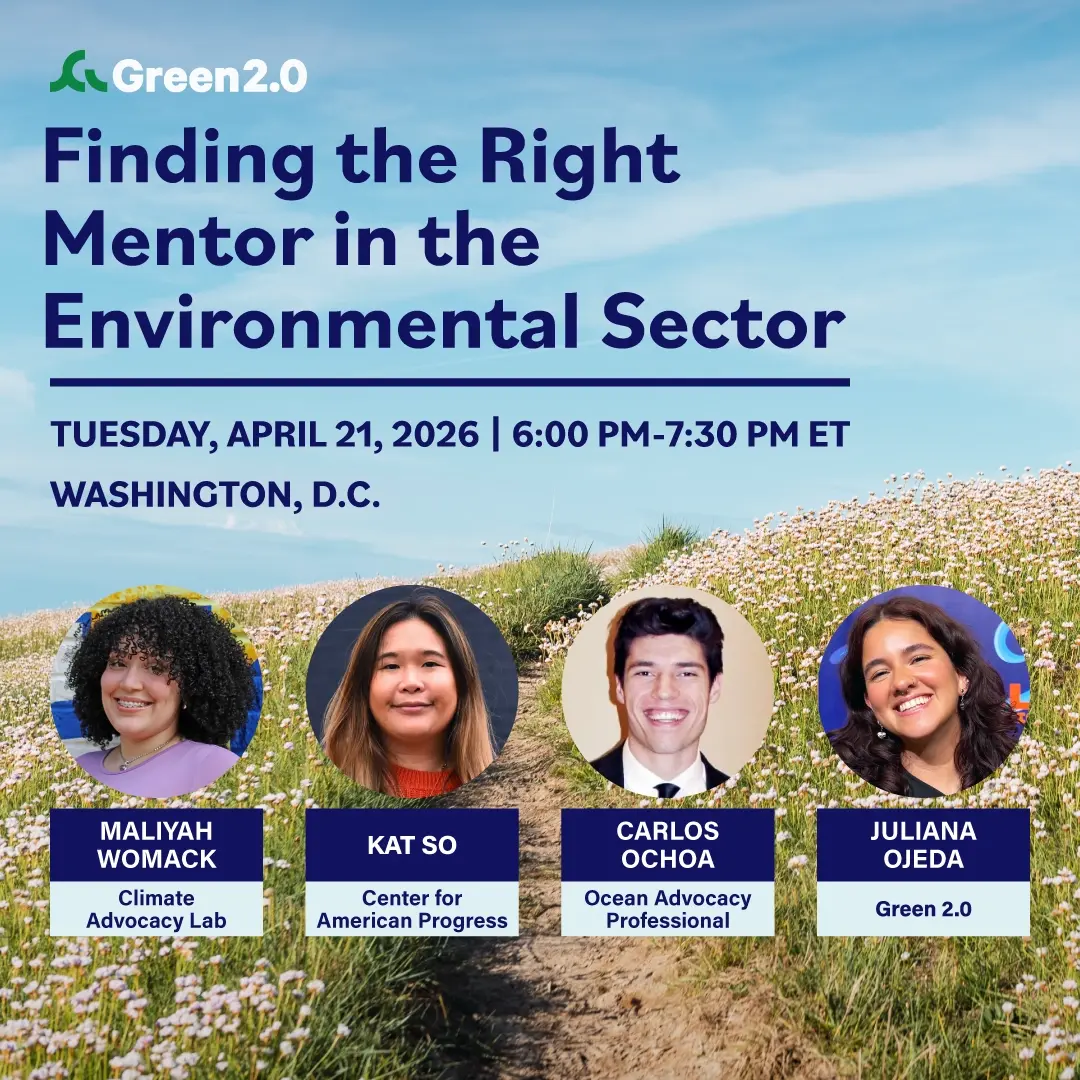 Finding the Right Mentor in the Environmental Sector