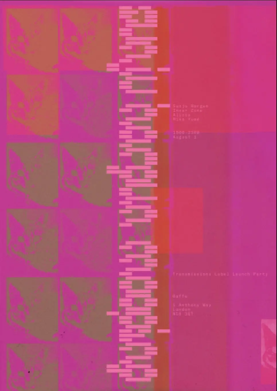 Free Daytime Party - Transmissions Label Launch with Sunju Hargun