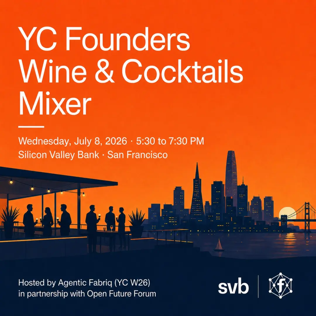 YC Founders Wine & Cocktails Mixer