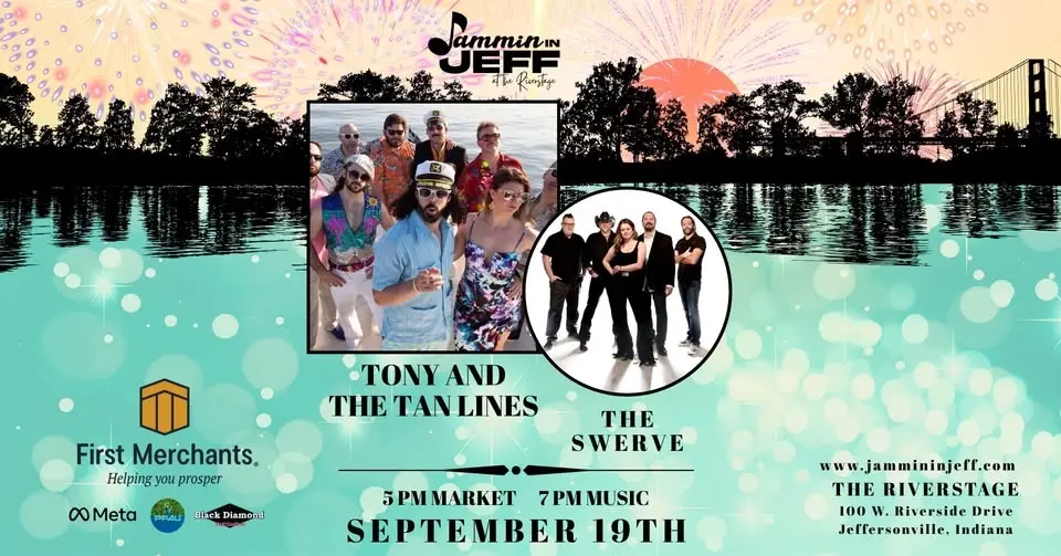 Tony & the Tan Lines with The Swerve/ Jammin In Jeff