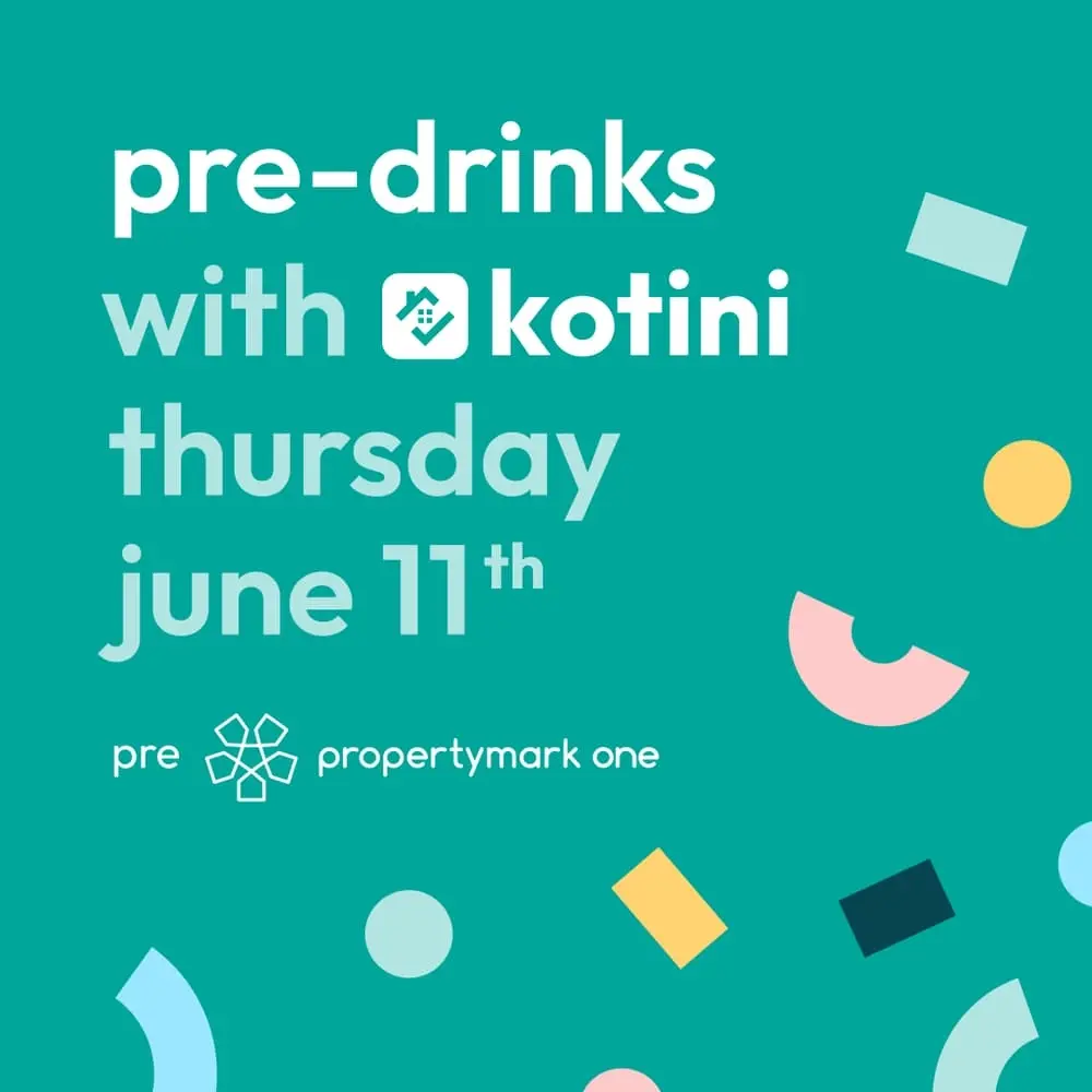 Propertymark One - Pre drinks with Kotini