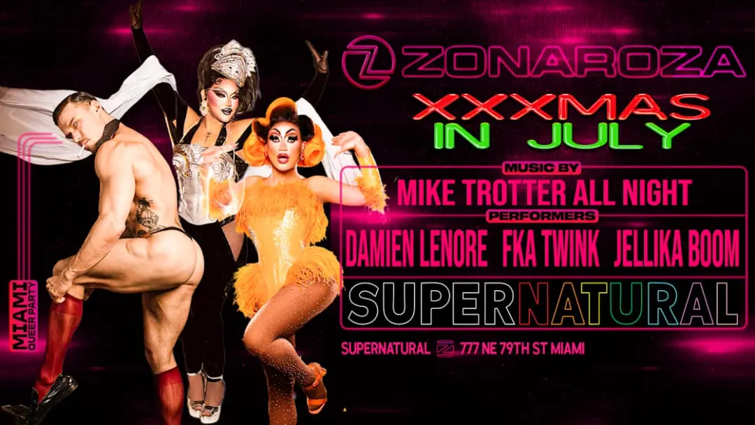 Zonaroza: Xxxmas In July Venezuela Relief Fund Raiser (18+)