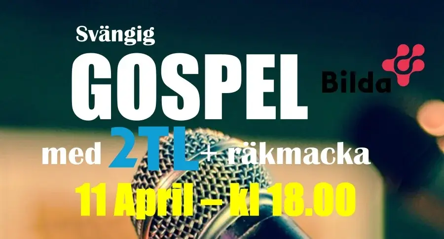 Svängig Gospel & Releasekonsert med 2 The Lord & Räkmacka 
