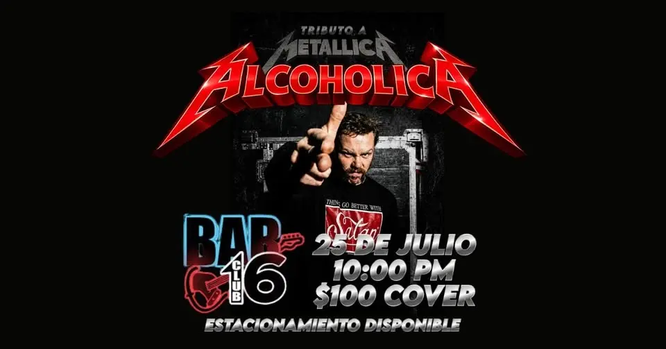 TRIBUTO A METALLICA BAR CLUB 16
