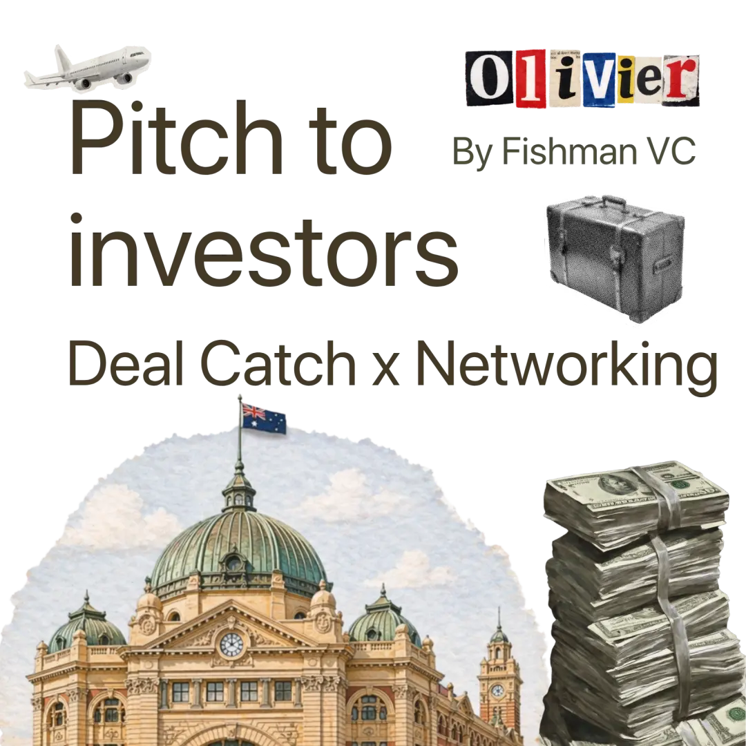 Deal Catch: Networking & Pitch in Melbourne