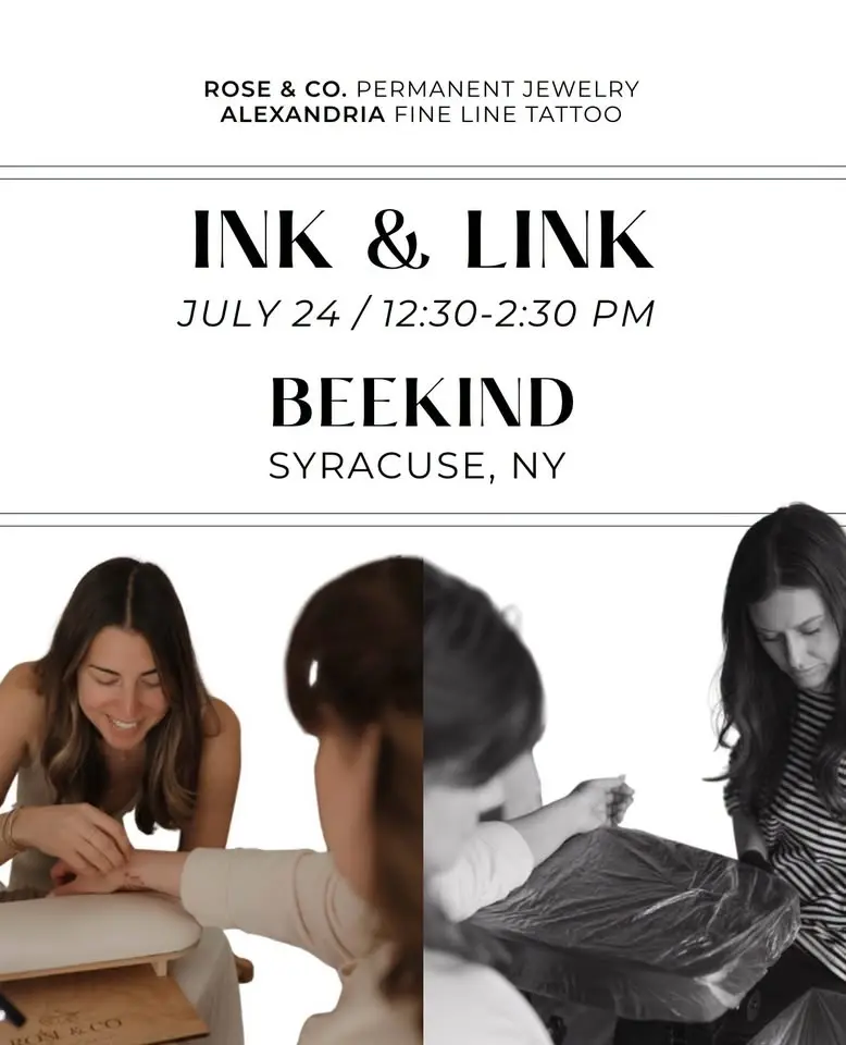 Link & ink @ BeeKind- Cuse 