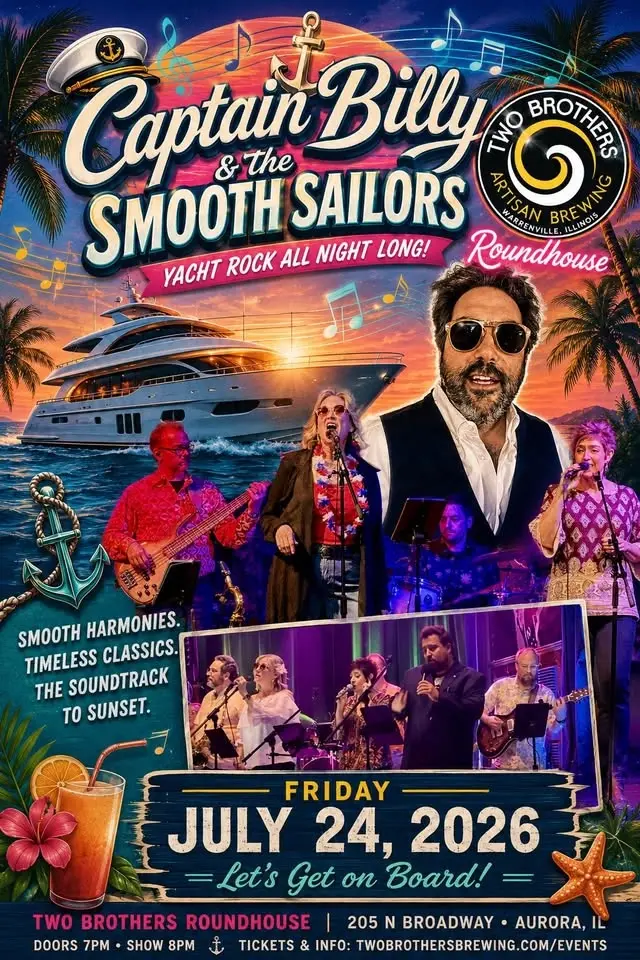 Captain Billy Returns to Two Brothers Roundhouse