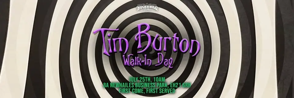 Tim Burton Walk-In Day // Over 100 Designs to Choose From!